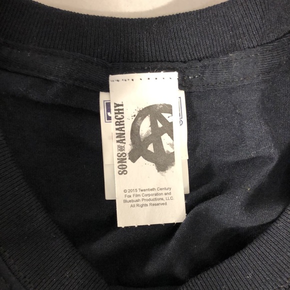 Sons of Anarchy original Reaper Cree t shirt - Picture 3 of 4